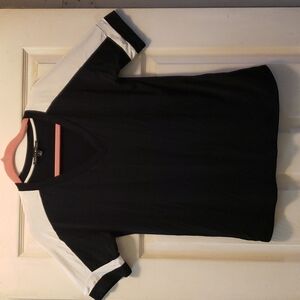 Haute Monde Black& White Top Size L